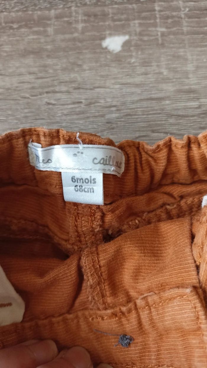 Pantalons garçon 6 mois - photo numéro 2