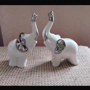 Décoration couple d’éléphant 