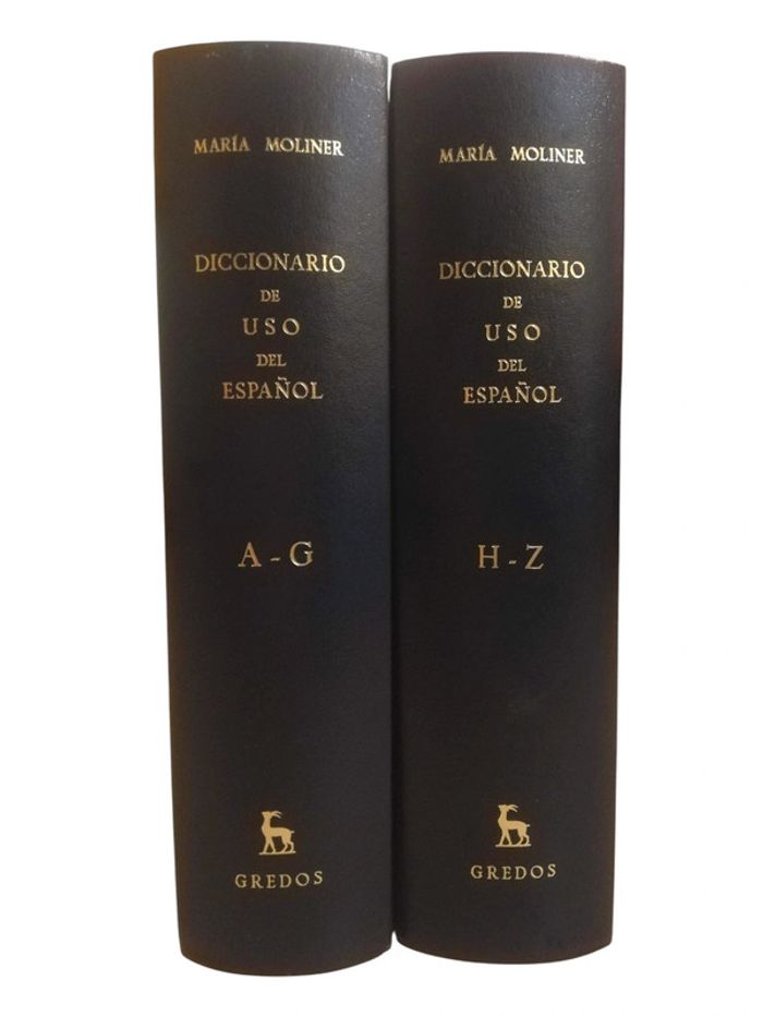 Dictionnaire unilingue espagnol en deux volumes