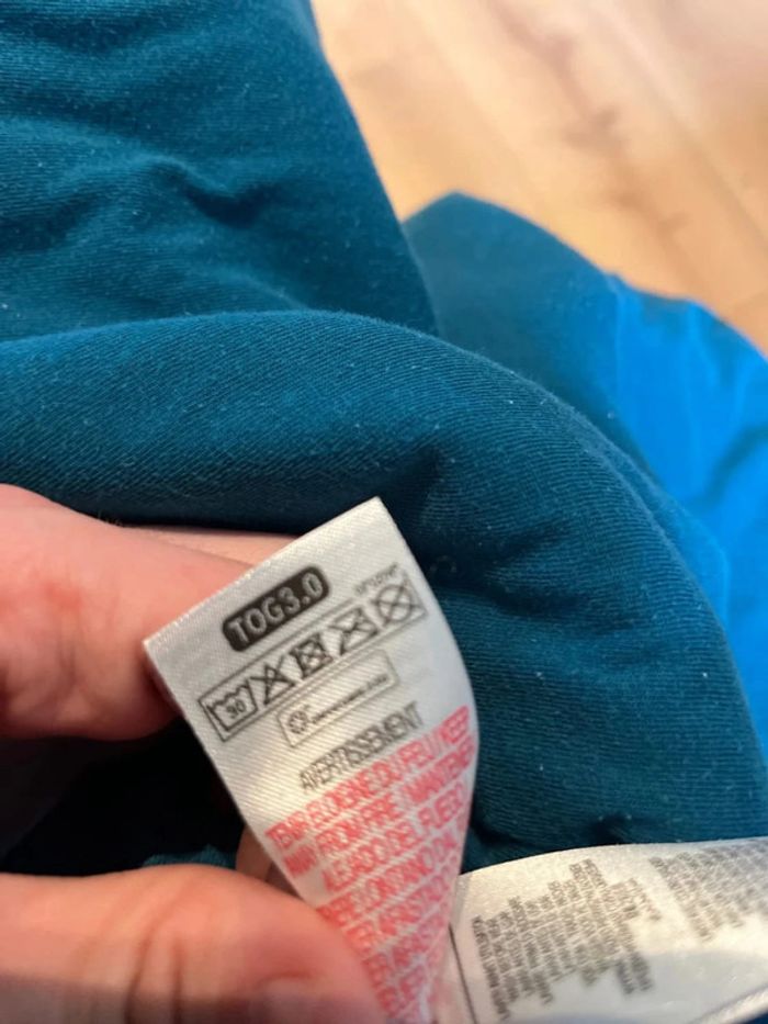 Gigoteuse turbulette pour enfant petit béguin bio - photo numéro 3