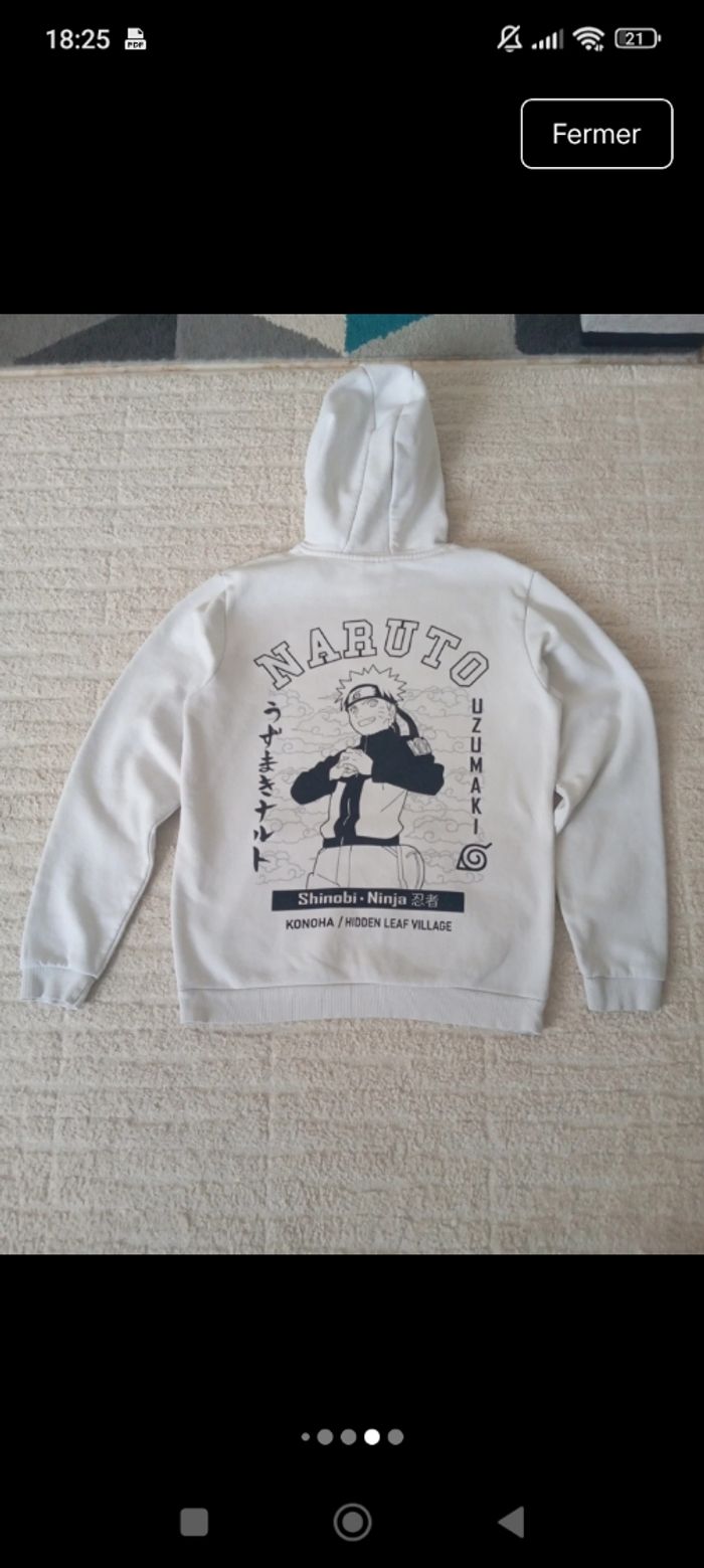 Sweat à capuche Naruto Shippuden T S - photo numéro 6