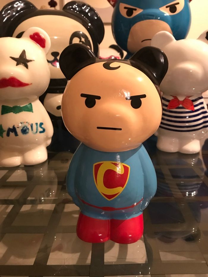 Tirelire ourson »The Crazy Art Factory »Super Crazy