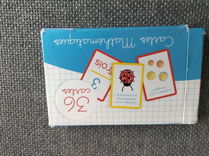 36 cartes mathématiques