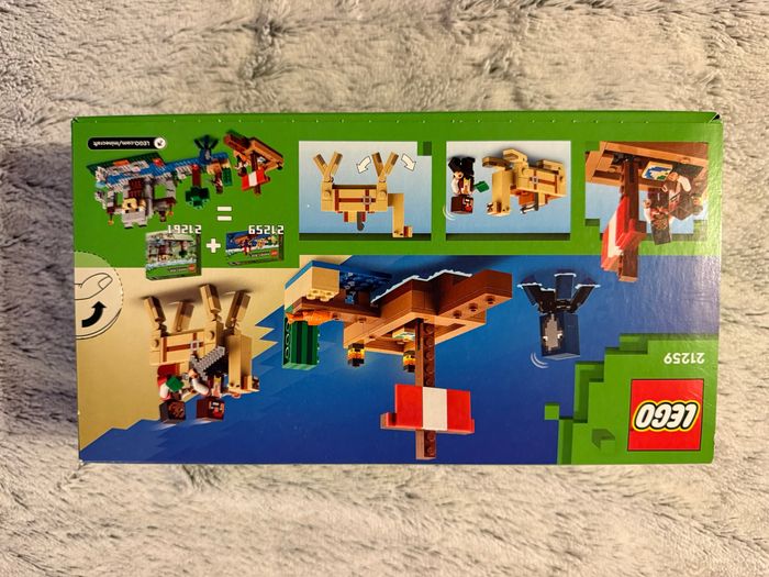 LEGO Minecraft 21259 – Le voyage du bateau pirate – Neuf scellé - photo numéro 2