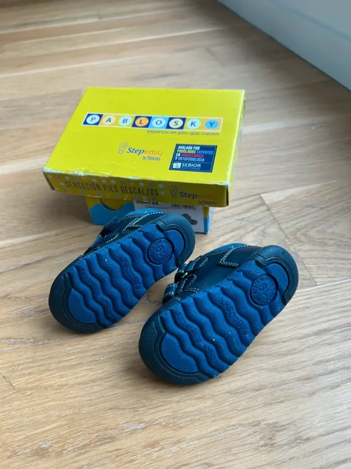 Chaussures pablosky garçon taille 19 cuir - photo numéro 2