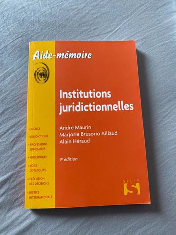 Institutions juridictionnelles