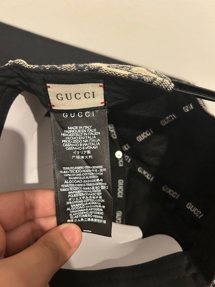 casquette gucci gris - photo numéro 3