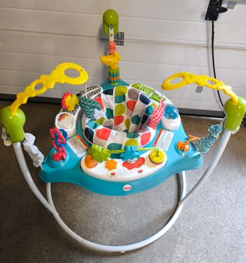 Jumperoo des animaux fisher price