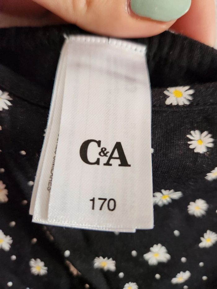 Combinaison fille 16 ans à bretelles noire C&A - photo numéro 5