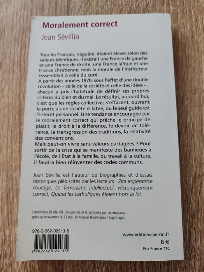 Jean Sévilla 🌸 Moralement correct - photo numéro 2