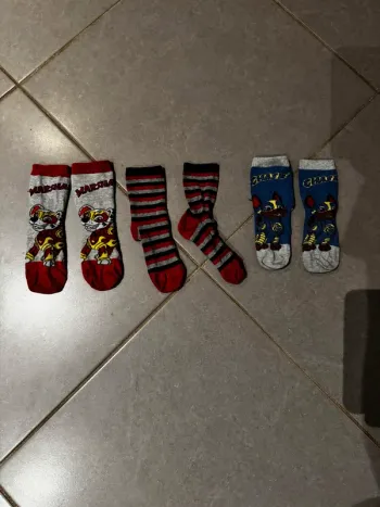 Lot de 3 chaussettes - Paw Patrol / Pat Patrouille - Marius / Marshal / Chase - 27/30