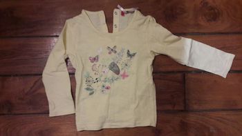 T-shirt manches longues 18 mois fille