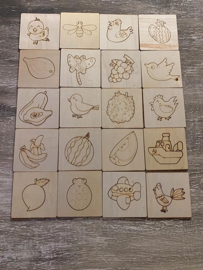 Pochoir en bois - photo numéro 2