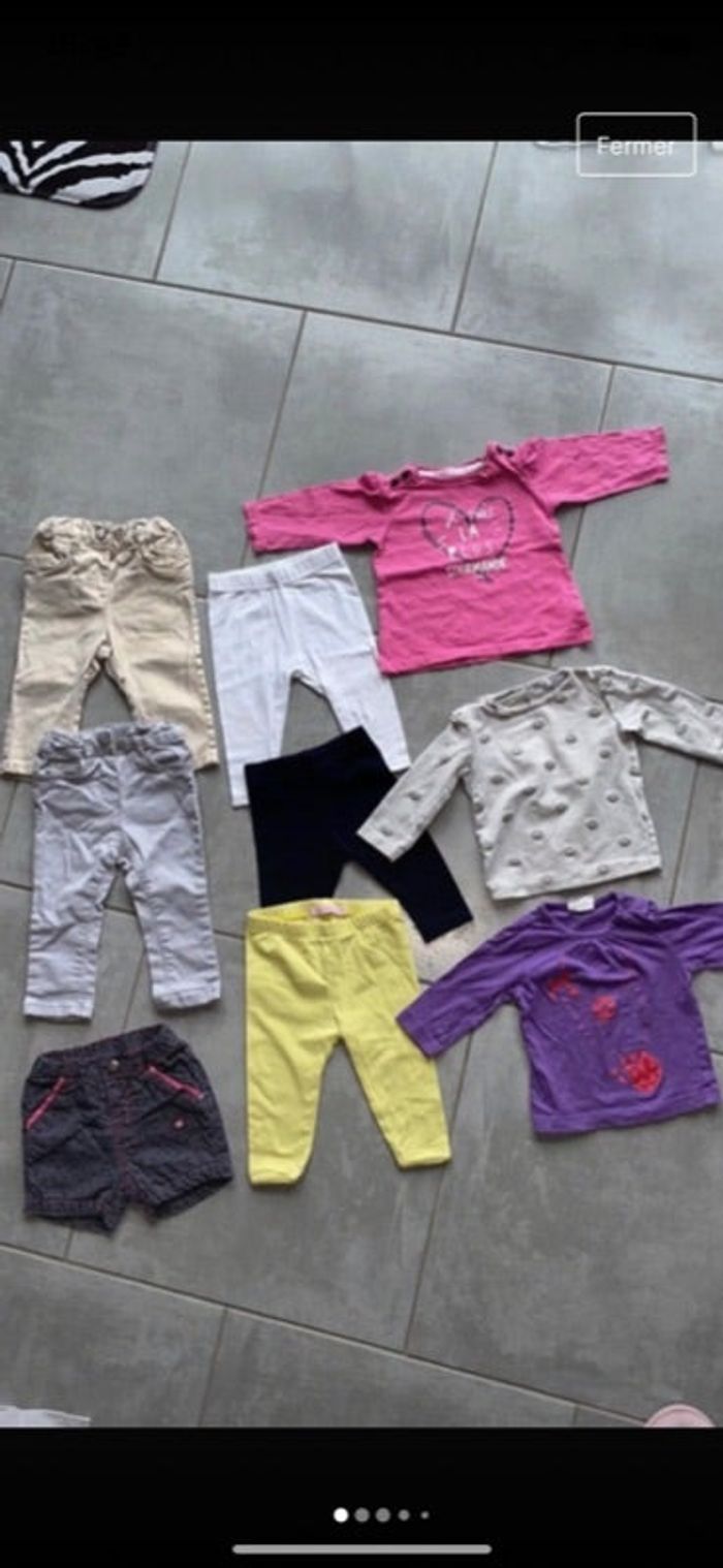 Lot Vêtements fille 6 mois