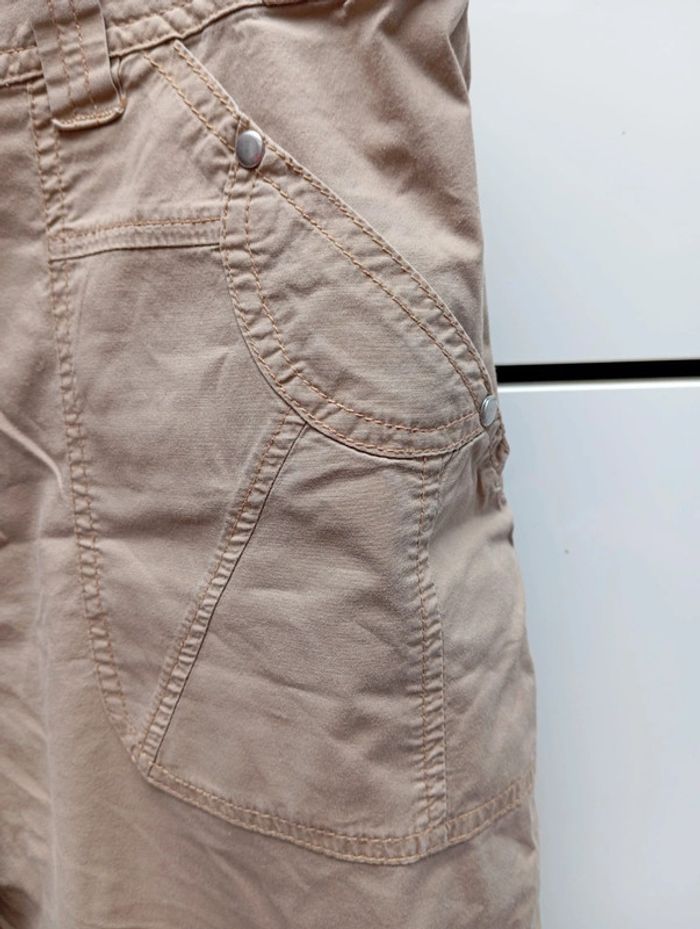 Pantacourt beige taille 46 - photo numéro 3