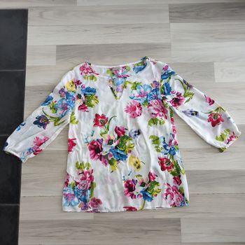 Chemisier imprimé à fleur femme Tex taille 38