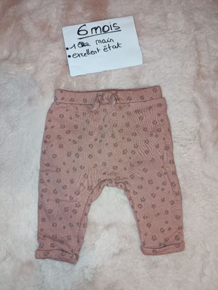 Pantalon style sarouel fleurs