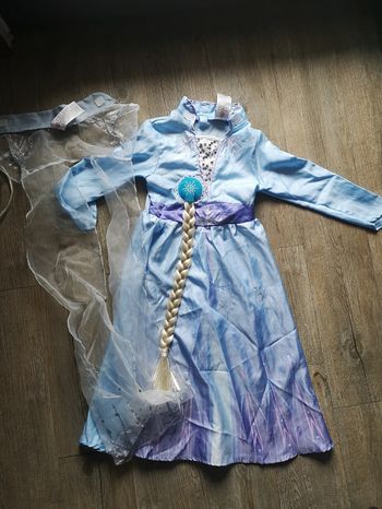 Déguisement Elsa Reine Des neige 5-6ans