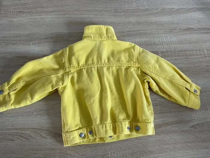 Veste jaune Benetton fille - photo numéro 3