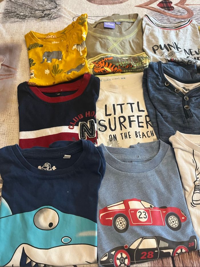 Lot de t-shirt - photo numéro 2