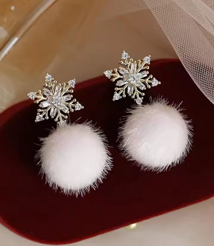 Boucles d'oreilles de Noël