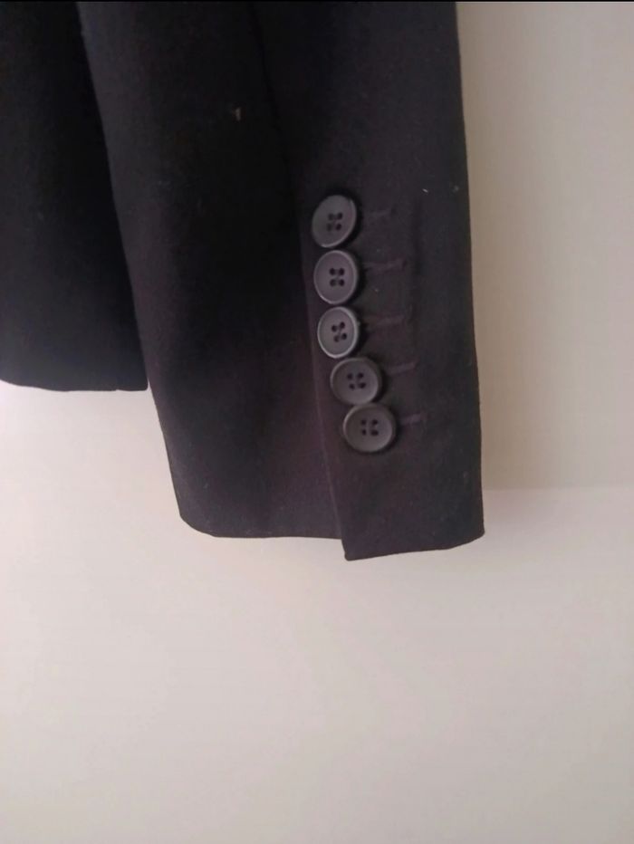 Blaser blazer noir cintré ajusté élégant veste - photo numéro 4
