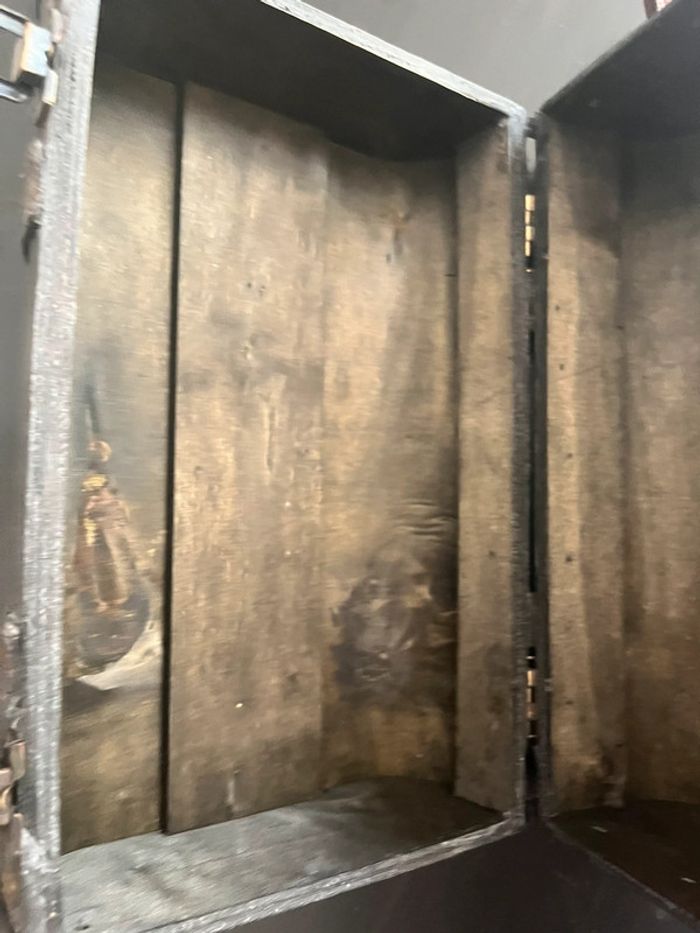 Malle valisette coffre Mallette en bois Harry Potter - photo numéro 5