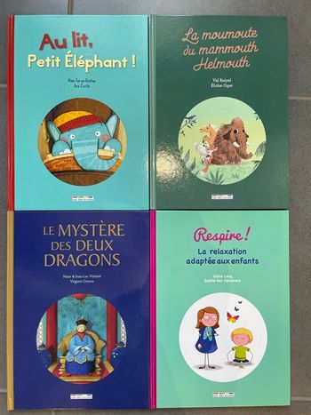 Lot de livres Rue des écoles