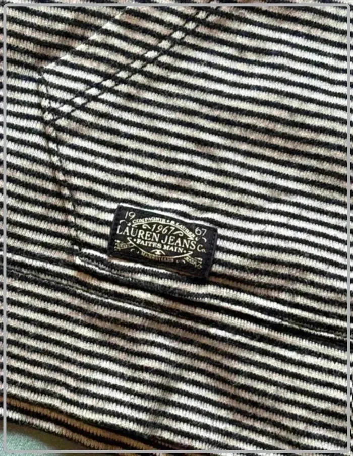 Pull  marinière  à  capuche Ralph Lauren taille  s/36 - photo numéro 5
