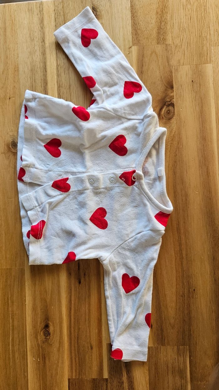 Veste gilet petit bateau cœur 3 mois