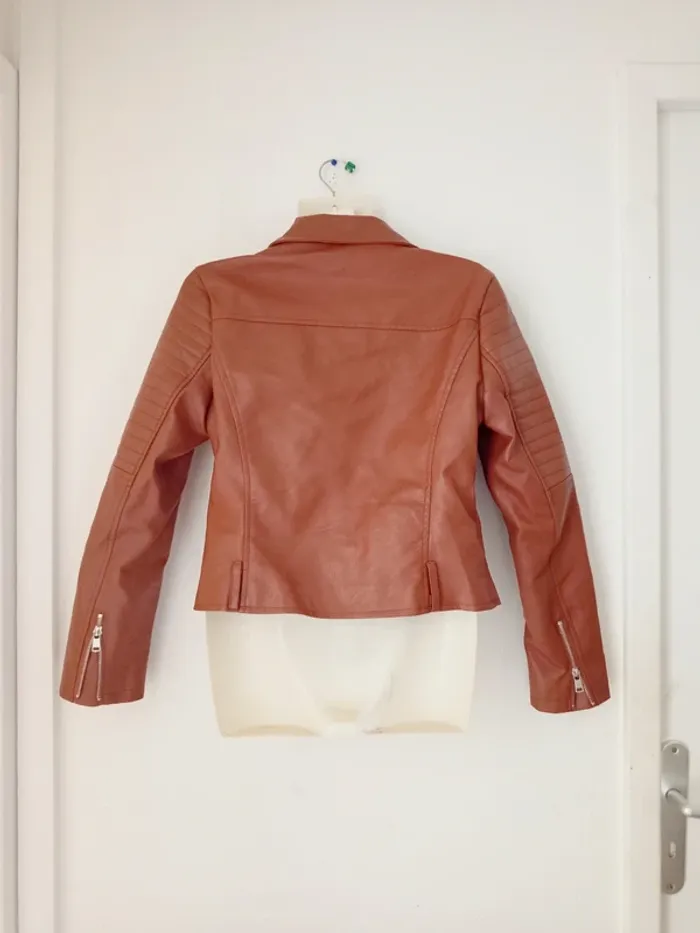 Veste perfecto en simili cuir homme - photo numéro 3