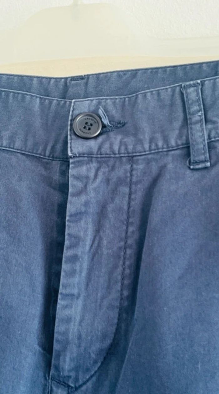 Pantalon chino Lacoste bleu marine - photo numéro 4