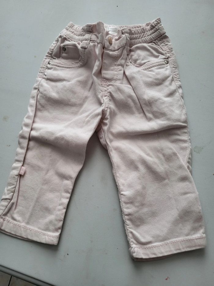 Pantalon rose obaibi 6 mois