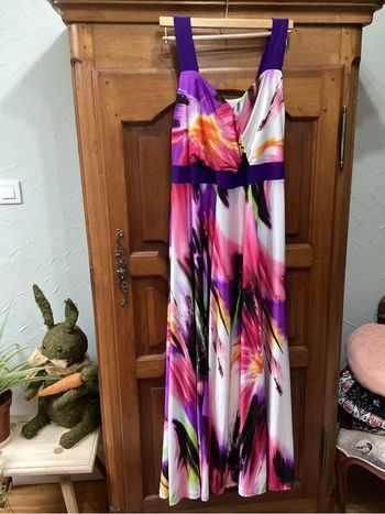 Robe multicolore 