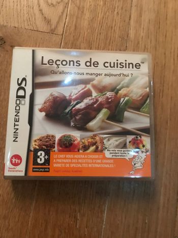 Leçons de cuisine comme neuf - Jeu de console DS