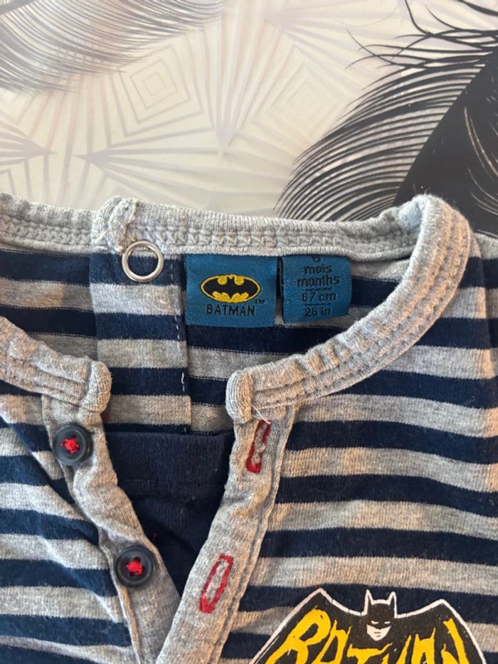 T-shirt manche longue Batman - photo numéro 2