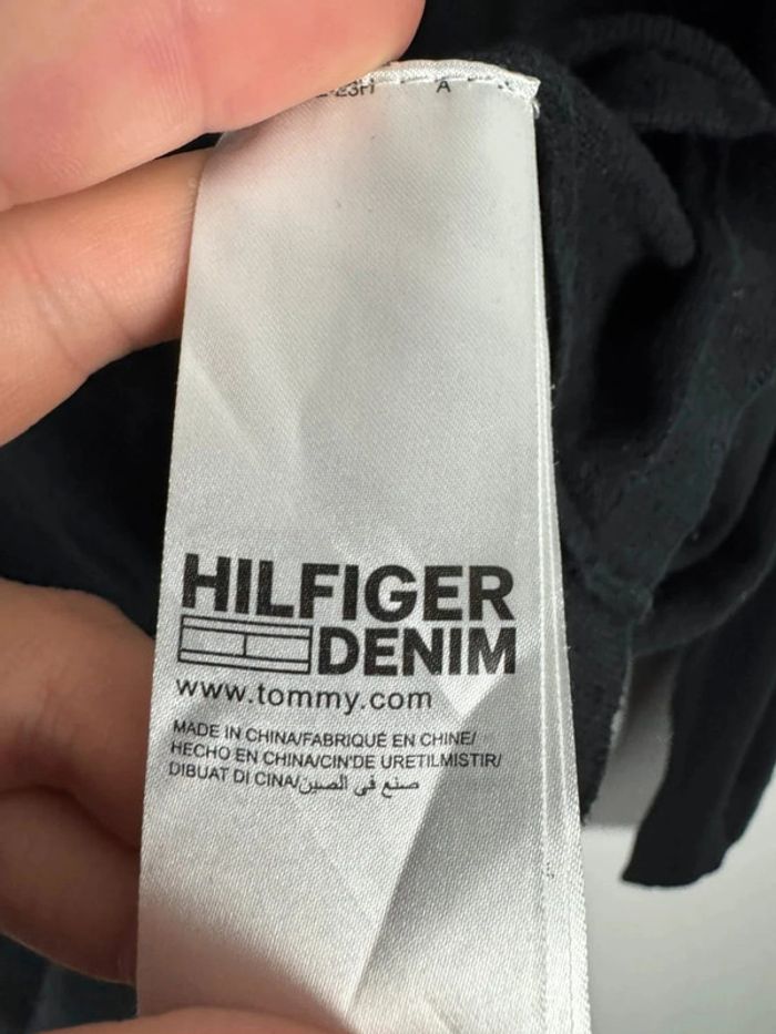 Pull noir Tommy Hilfiger Denim taille XL - photo numéro 5