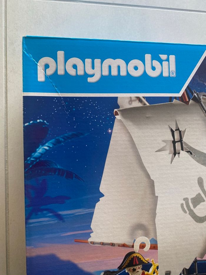 Playmobil 5810 chaloupe des pirates avec canon neuf - photo numéro 4