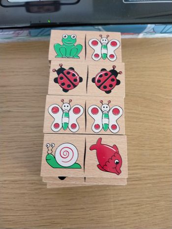 Dominos en bois