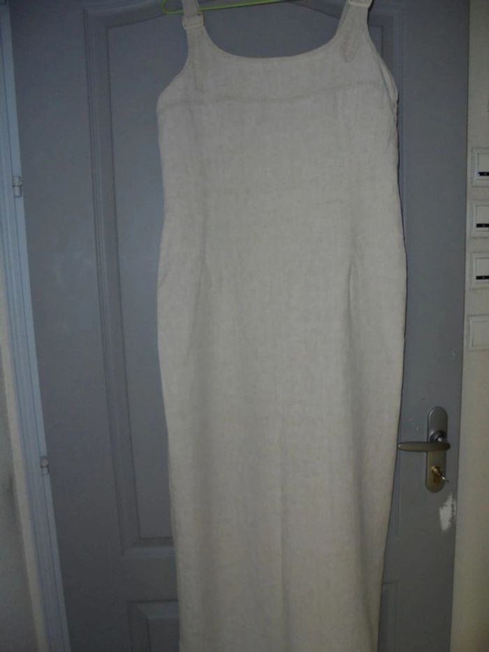 robe longue écrue T42 Etam - photo numéro 3