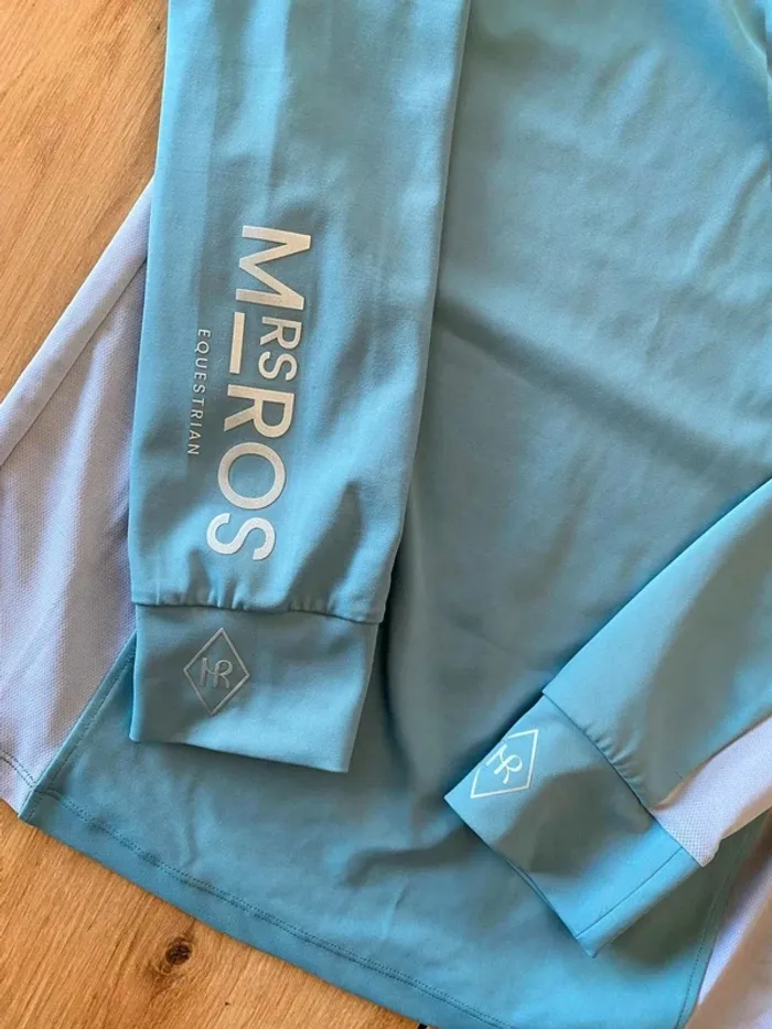 Mrs Ros  Equestrian  Long Sleeve Training Top  –  Taille  L  –  Très bon état - photo numéro 2