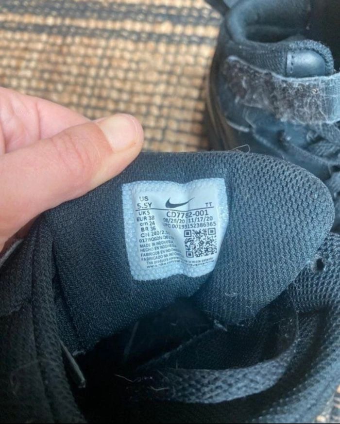 Basket air force 1 mid unisexe montante noire montante - photo numéro 6