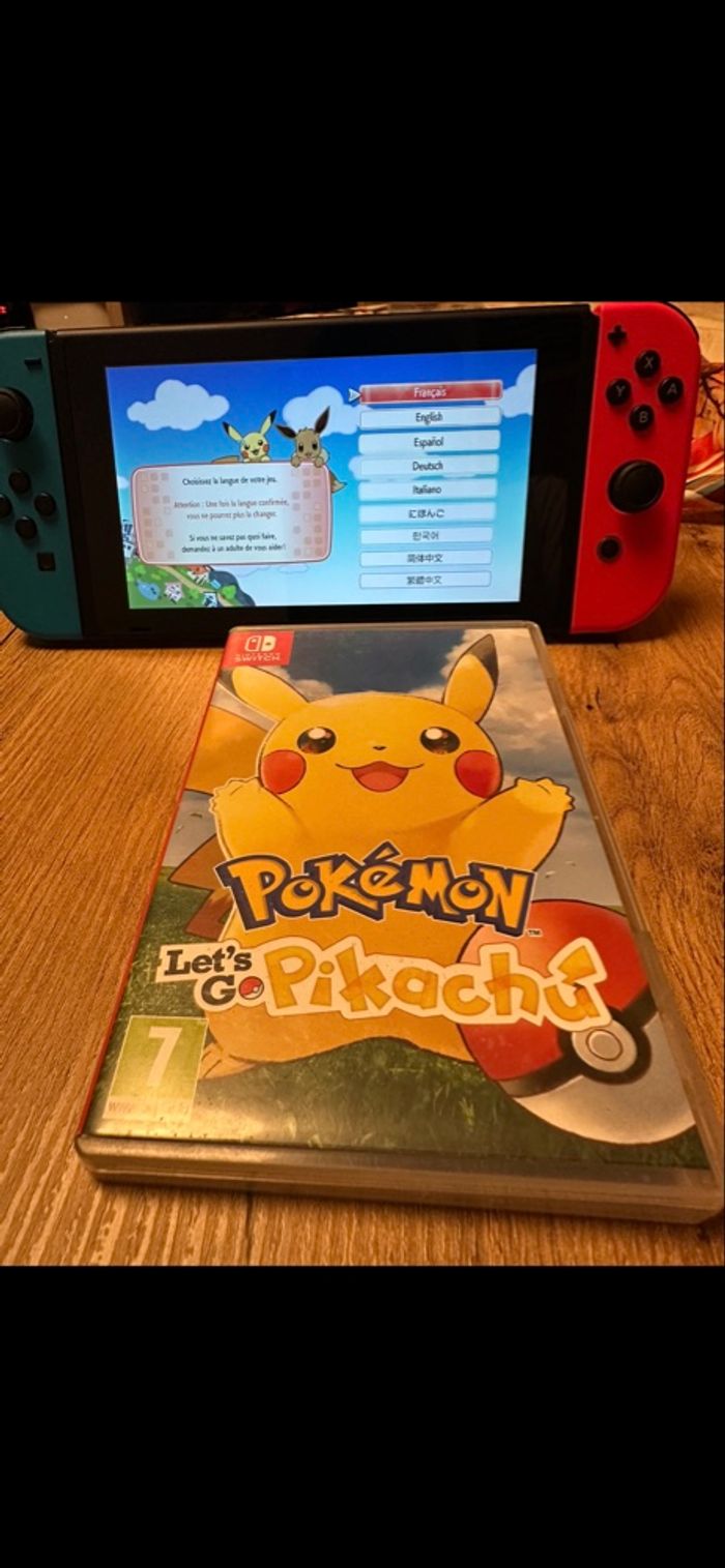 Pokémon Let’s Go Pikachu Switch - photo numéro 4
