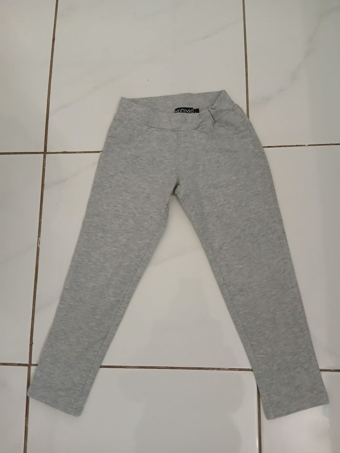 Pantalon en coton fille taille 4 ans 2 poche devant et derrierr - photo numéro 4