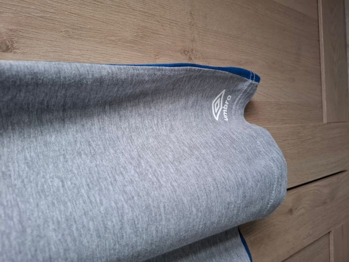 Tee-shirt Umbro Bleu et gris, Taille 162 (13-14 ans) - photo numéro 4