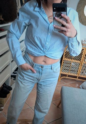 Chemise courte