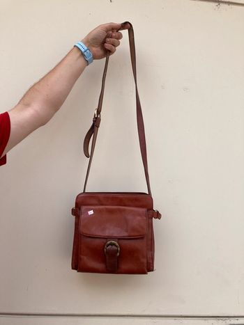 Sac en cuir marron
