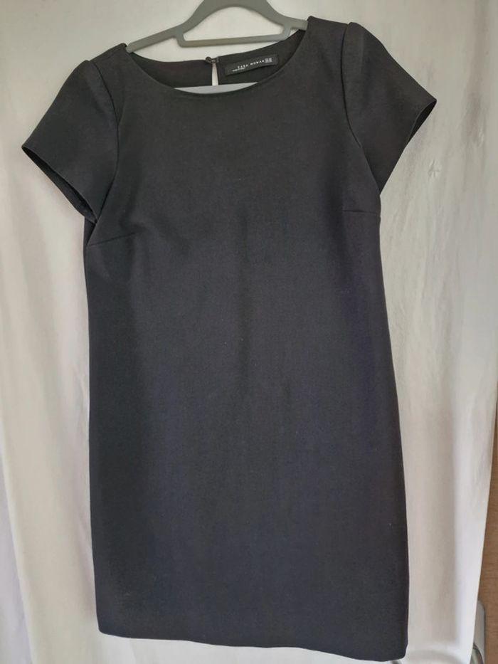 Robe noire zara woman