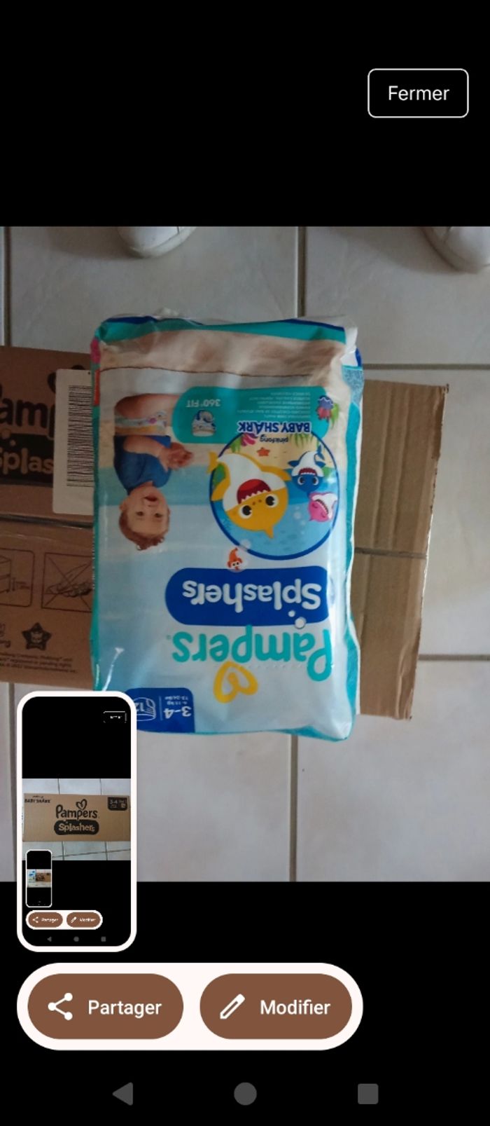 Pampers piscine - photo numéro 3