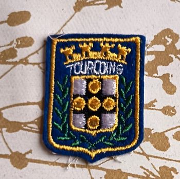 Écusson / blason à coudre ville de Tourcoing